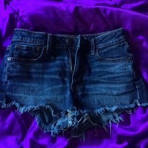 Vintage hi rise festival shorts
